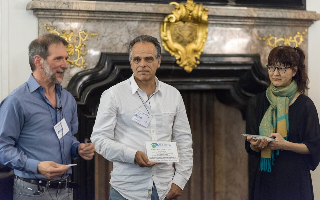 Vasco Vasconcelos wins ETAPS Test of Time Award