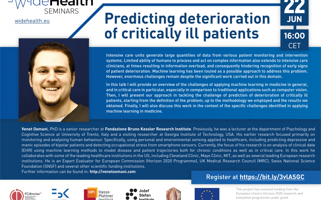 4th WideHealth Seminar: Venet Osmani