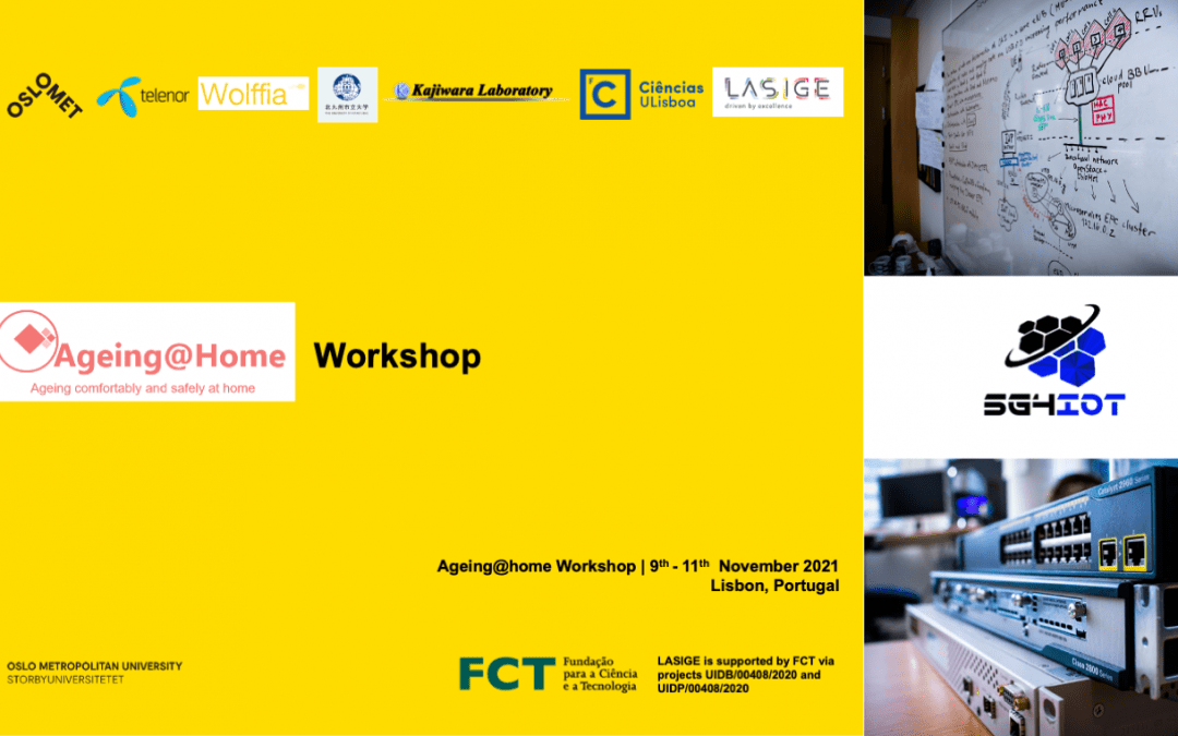 LASIGE organizes the Ageing@Home workshop