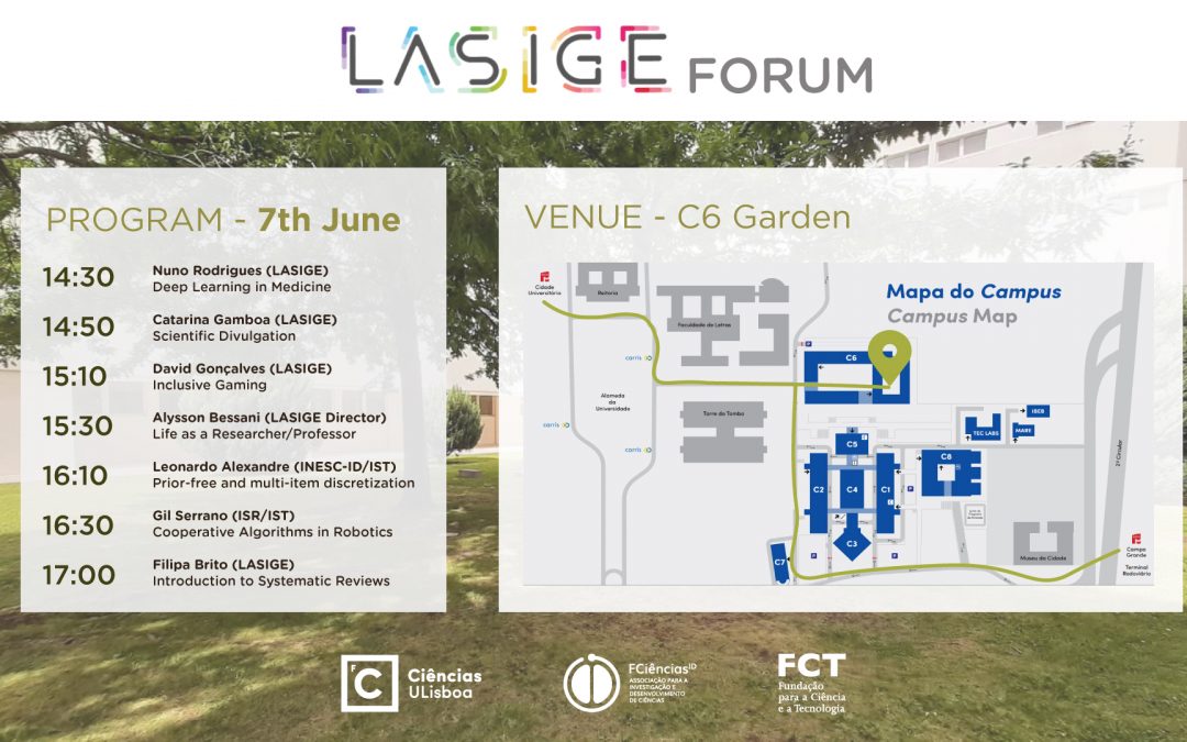 1st LASIGE Forum
