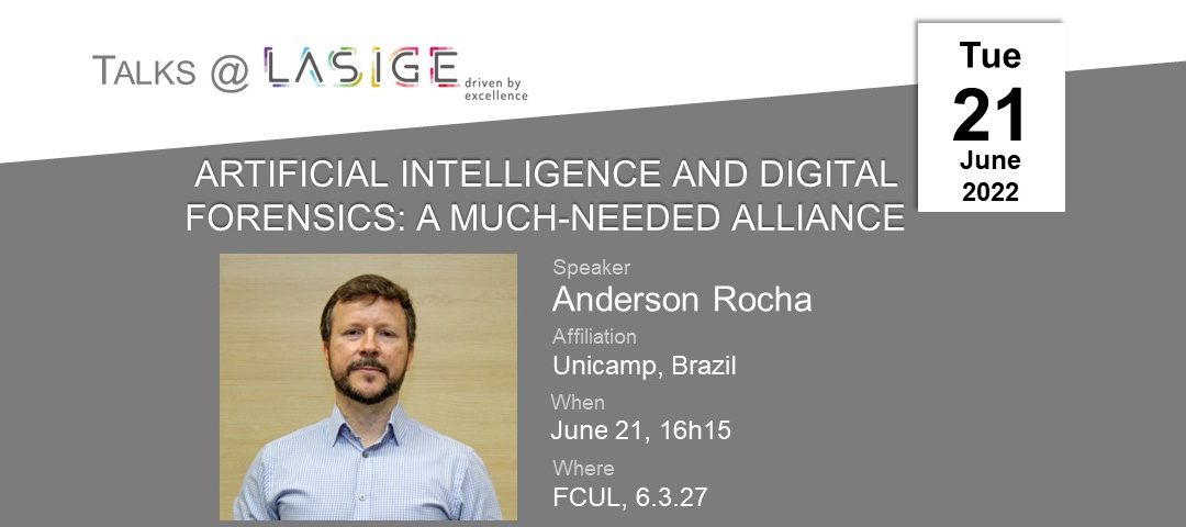 Talks @ LASIGE: Anderson Rocha