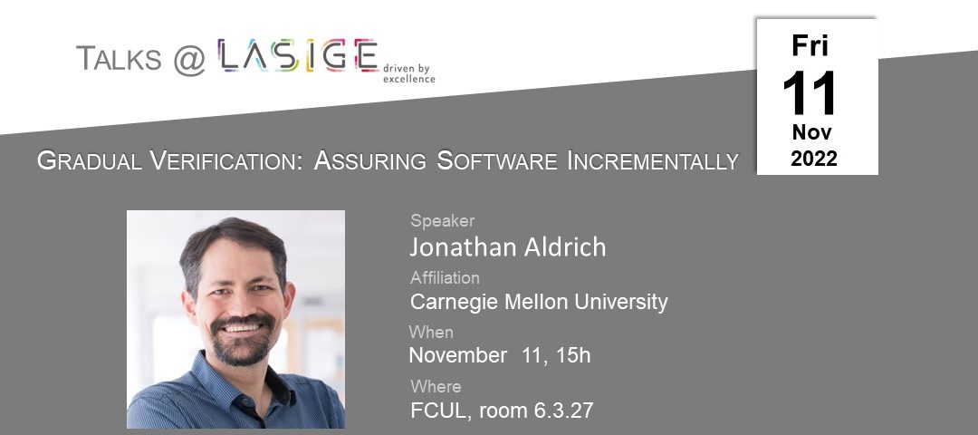 Talks @ LASIGE: Jonathan Aldrich