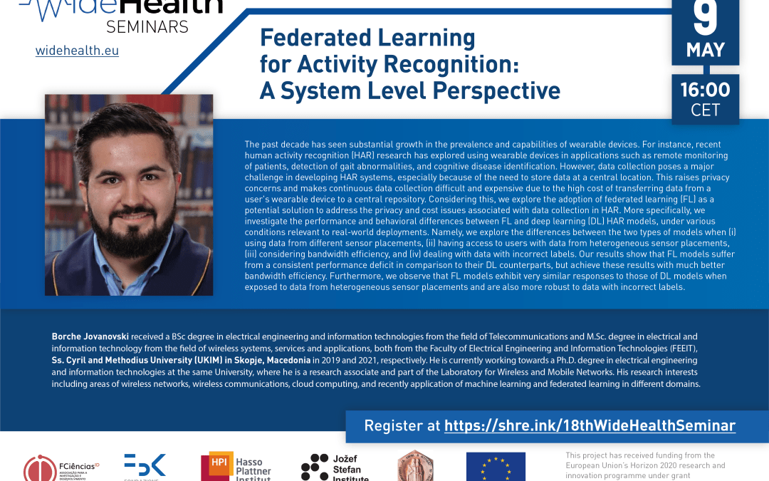 18th WideHealth Seminar: Borche Jovanovski