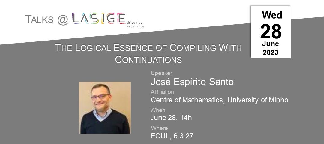 Talks @ LASIGE: José Espírito Santo