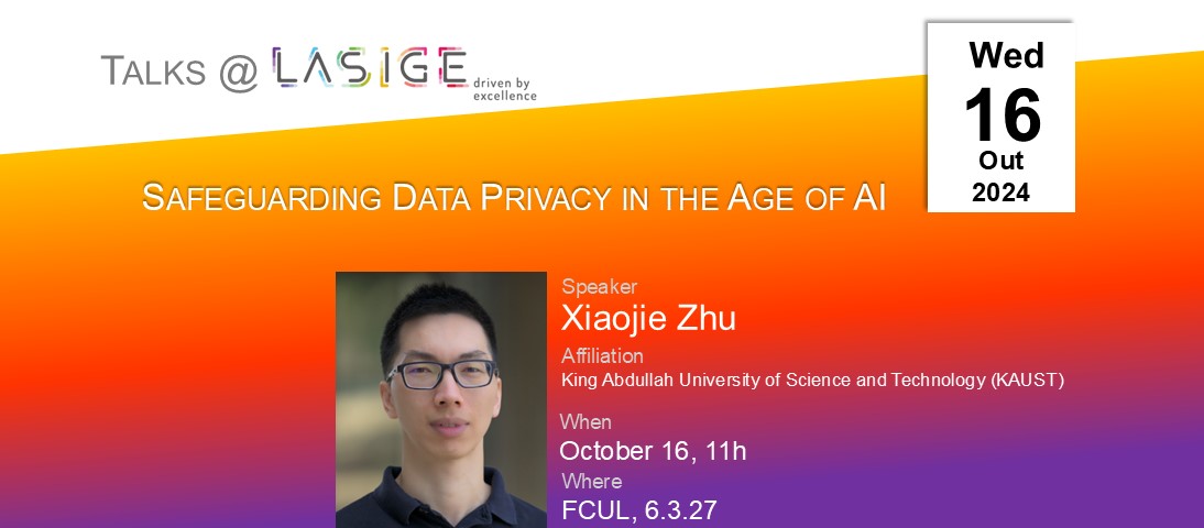 Talks @ LASIGE: Xiaojie Zhu