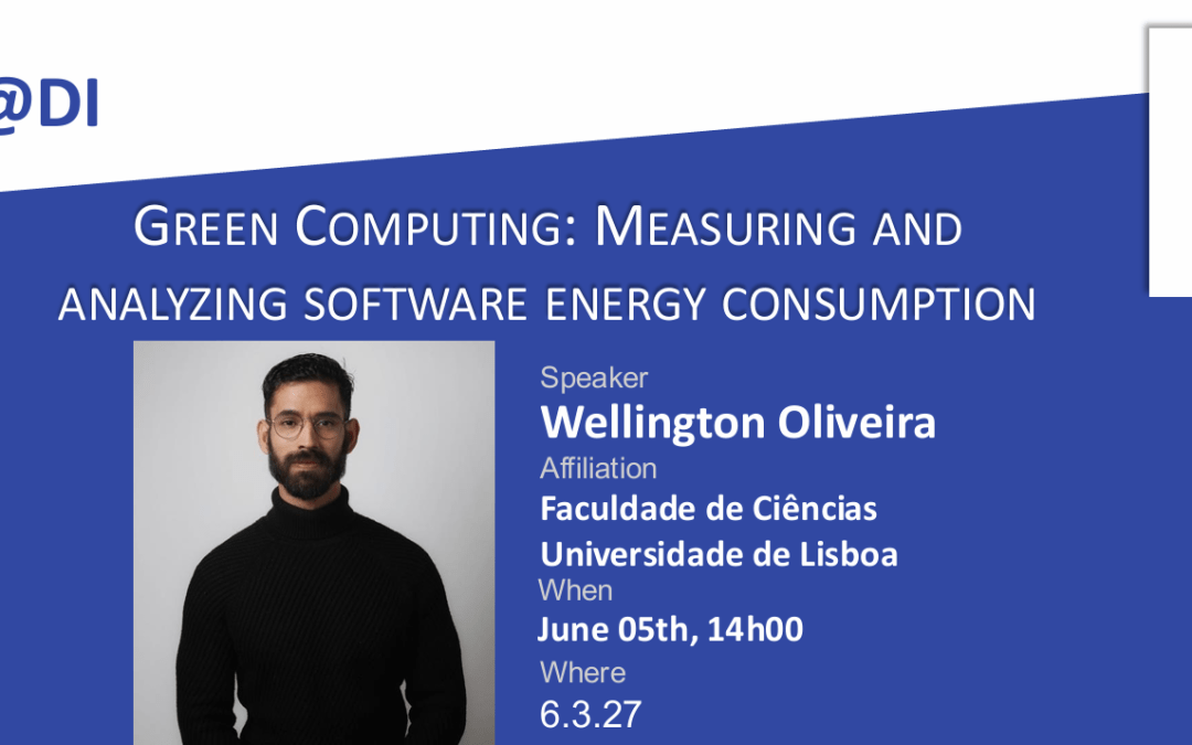 Talks @ DI | Wellington Oliveira