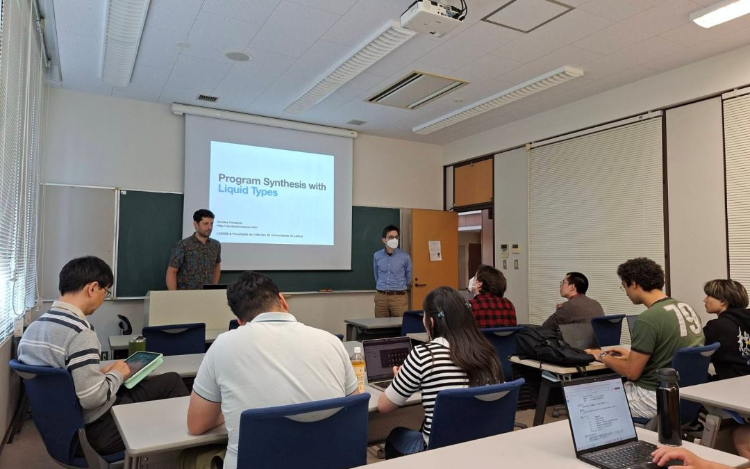 Alcides Fonseca introduces Liquid Types-based Genetic Programming at the University of Tsukuba
