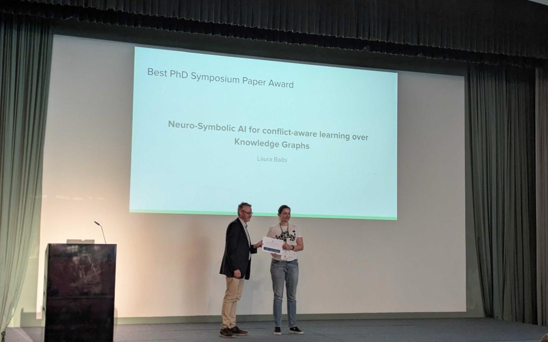 Best PhD Symposium Paper Award at ESWC 2025