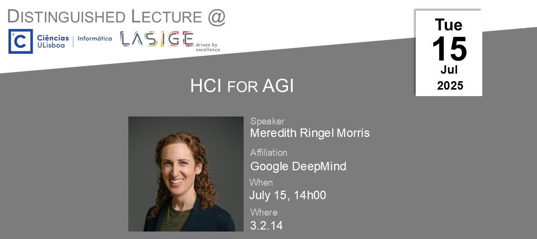 Distinguished Lecture: Meredith R. Morris