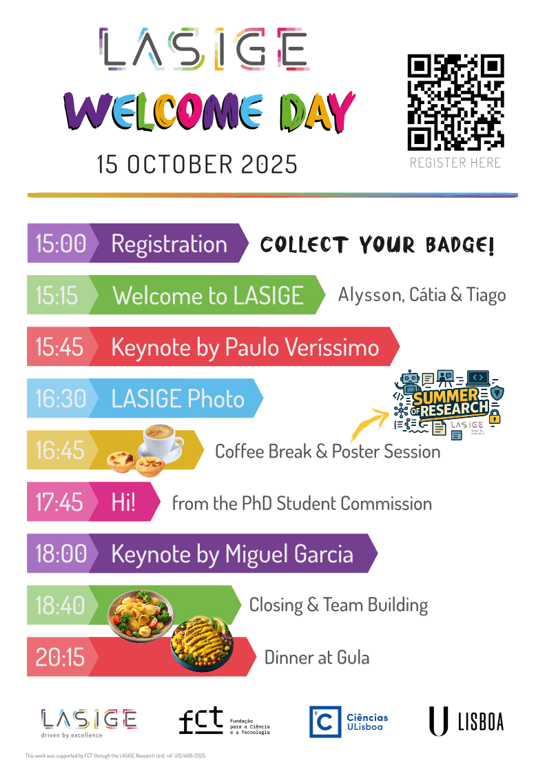 LASIGE Welcome Day 2025