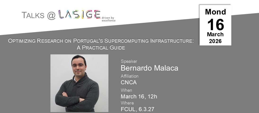 Talks @ LASIGE: Bernardo Malaca