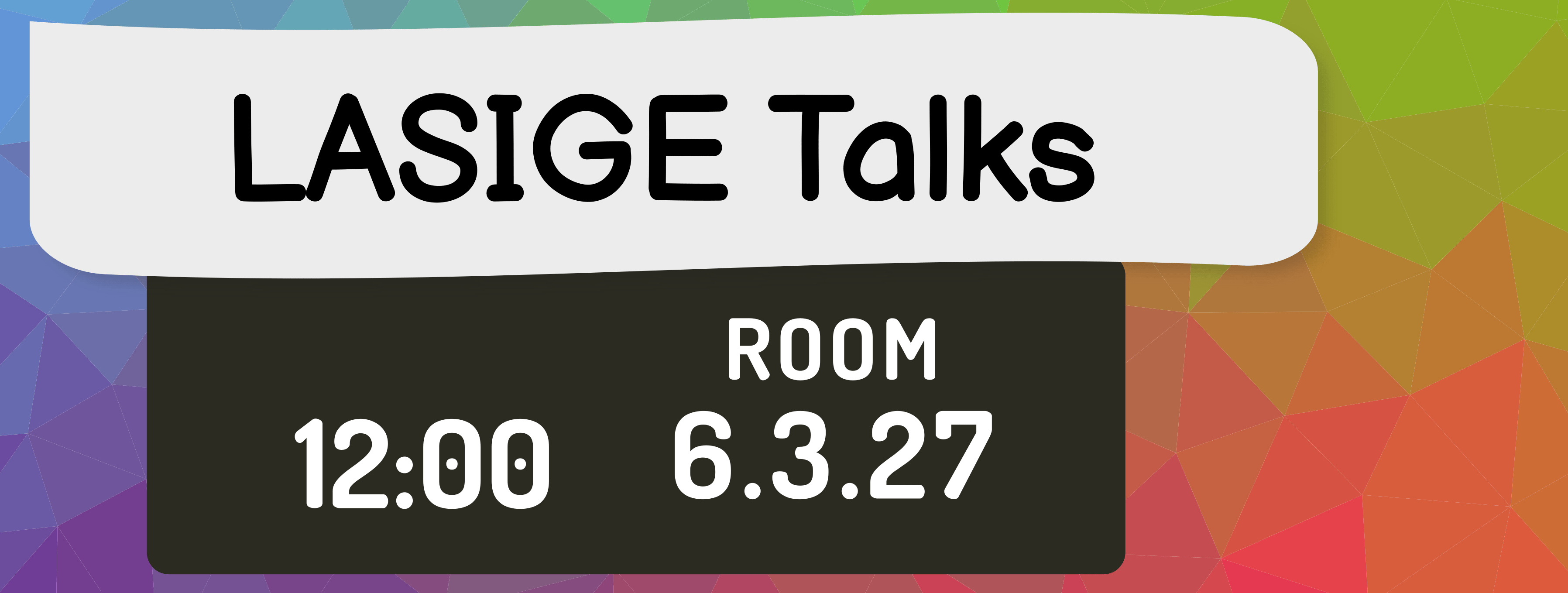 LASIGE Talks: Alan Oliveira and André Souto