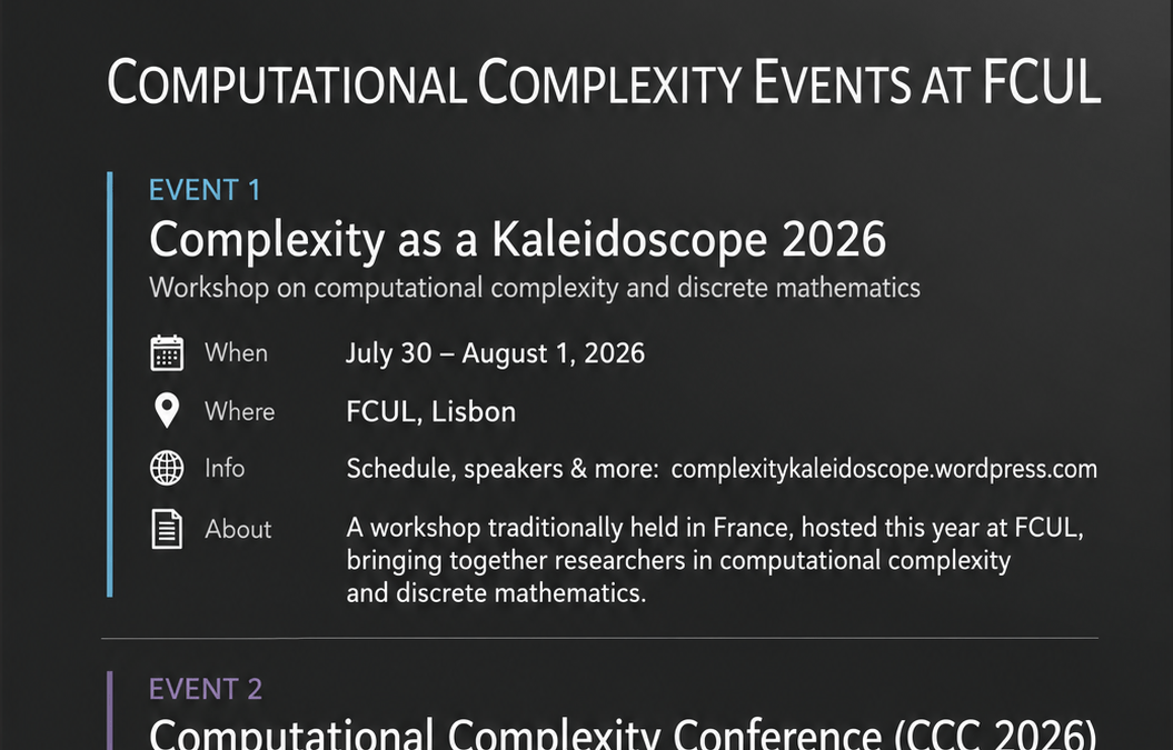 Computational Complexity Conference
