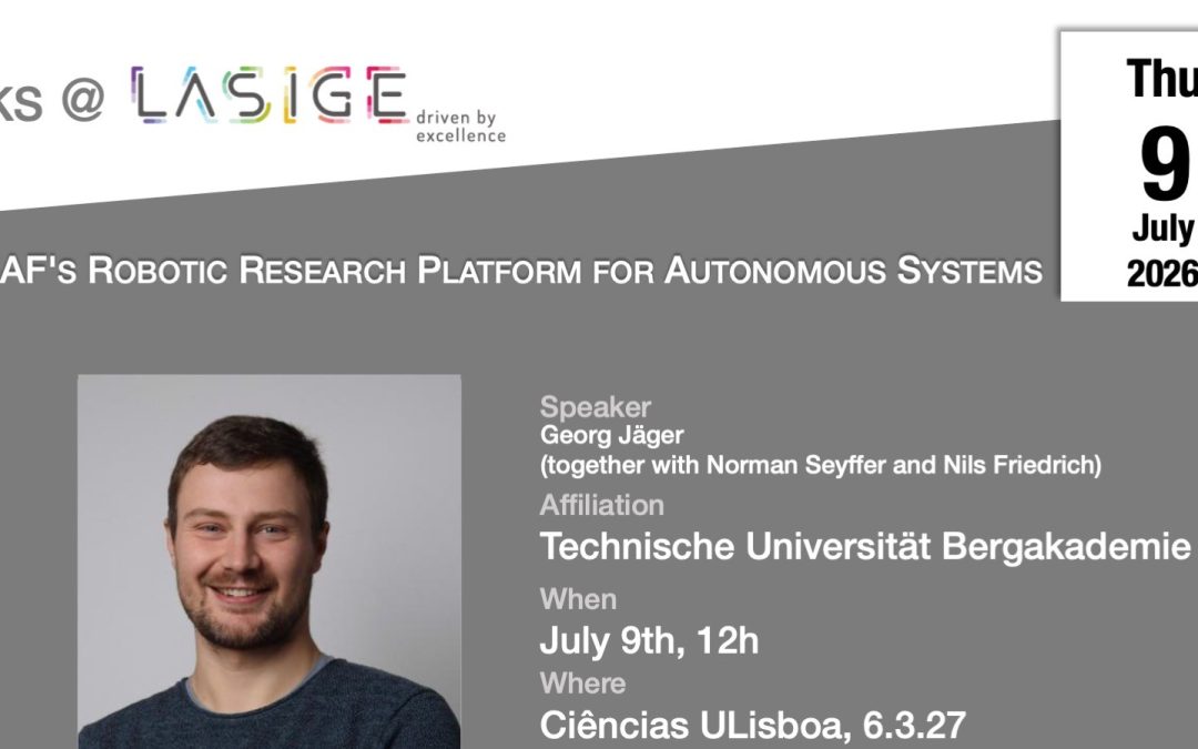 Talks @ LASIGE: Georg Jäger
